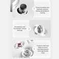 thumbnail image 3 of Household Stainless Steel Pressure Cooker Canner Explosion Proof Double Bottom Pressure Cooker for Gas Stoves Induction Stoves Shiny Style, 3 of 7