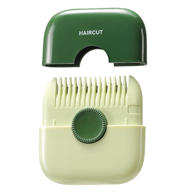 Milaget Mini Hair mer Portable Haircut Tool for Home Use Bangs Thinning Professional Green