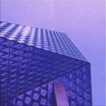 thumbnail image 1 of Ahgly Company Tapis d'Intérieur Lavable en Machine Carré Transitionnel Mimosa Violet, 6 Pieds Carré, 1 of 7