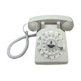 thumbnail image 3 of Lipstore Audio Guest Book Phone Vintage Phone Recorder Classic Desk Telephone Model White, 3 of 8