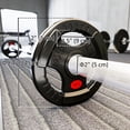 thumbnail image 3 of Soozier 2 x 11lbs Weight Plates Set, 2-Inch Barbell Weights Set, 3 of 10