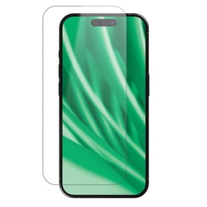 Onn Corning Protecteur d'écran en verre pour iPhone® 17, Fabriqué avec du verre durable de CorningTM pour la goutte ultime & Protection anti-rayure, y compris le bac d'application facile avancé