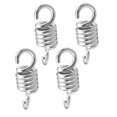 thumbnail image 4 of ETHZZLE 4Pcs Hammock Swing Chair Spring Heavy Duty Metal Silver for Outdoor Activities, 4 of 8