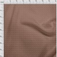 thumbnail image 4 of oneOone Polyester Spandex Brown Fabric Geometric Craft Projects Decor Fabric Printed By The Yard 56 Inch Wide, 4 of 5