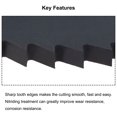thumbnail image 4 of Unique Bargains 80mm Dia 22mm Arbor 3mm Thick 60 Tooth Nitriding Circular Saw Blade Cutter, 4 of 5
