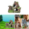 thumbnail image 1 of Meitianfacai Mountain View Decor Rockery Landscapes Rocks Hiding Cave Tree Aquarium Ornament Fish Tank Decoration, 1 of 7