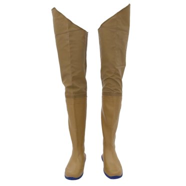Pantalon-cuissard Imperméable Bottes-Pantalon de Pêche en Caoutchouc Pantalon de Gué 41-44 42