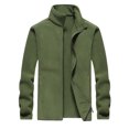 thumbnail image 1 of Qertyioot Manteau Décontracté d'Hiver pour Homme à Col Montant à Manches Longues Chaud Mode, 1 of 6