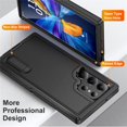 thumbnail image 3 of for Samsung Galaxy S23 Ultra 5G Case, Samsung S23 Ultra Phone Case with Built in Kickstand, Shockproof/Dustproof/Drop Proof Heavy Duty Military-Grade Rugged Protective Cover for Samsung S23 Ultra 5G, 3 of 8