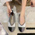 thumbnail image 5 of B91xZ Mocassin Pointu pour Femmes Confortable Bout Rond Fermé Ballerines Chaussures de Soirée Décontractées Formelles Mariage Danse, Noir 8, 5 of 5