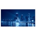 thumbnail image 2 of Design Art - Nuit Skyline de Chicago Bleue, 2 of 3