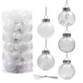 thumbnail image 1 of CEHVOM 30PCS Christmas Xmas Tree Ball Bauble Hanging Home Party Ornament Decor 6CM Clearance, 1 of 7