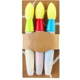 thumbnail image 2 of LSLJS Sidewalk Chalk Paint Brush Red/Yellow/Bule Paint Brush Chalk Set, 2 of 5