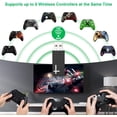 thumbnail image 4 of Wireless Adapter for Xbox Controller Works with Windows 10 PC Laptop Compatible with Xbox One Xbox Series X Xbox One X S Controller Elite Series, 4 of 5
