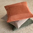 thumbnail image 3 of Bouclair Housse de Coussin Dean Vert 20x20 Po (51x51 cm), 3 of 10