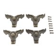 thumbnail image 1 of 4Pcs Jewelry Box Feet Tiger Feet Shape Zinc Alloy Sturdy Rustproof Corrosion Resistant Vintage Style Jewelry Box Legs, 1 of 14