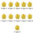 thumbnail image 3 of Imperméable à Rayures Réfléchissantes Vêtements Légers Imperméable Doux pour la Peau Manteau Réutilisable Design à Membrane Fournitures pour Animaux Jaune 10, 3 of 7