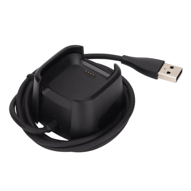 Smart Watch, Noir USB Charge Station d'Accueil de Court-Circuit de Surintensité pour le Versa