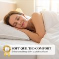 thumbnail image 4 of Waterproof Quilted Mattress Cover & Pillowcases Set,Waterproof Mattress Protector,Washable for Home, Bedroom, Hote, 4 of 8