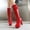 Red, variant on Amzcrzy Mid Calf Boots for Women Women's Fashionable and Casual Versatile Cool Waterproof Lace-Up Eye-Catching Fall and Winter Style Comfortable Western Cowboy High Boots Womens Winter Boots