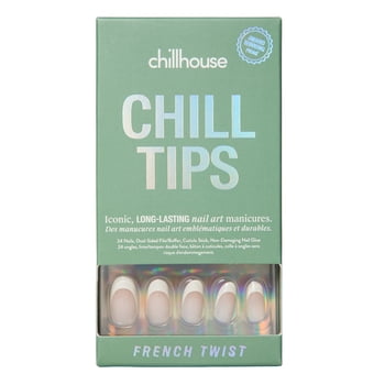 Chillhouse - Ongles à coller - Ovales - French Twist - 30 ongles
