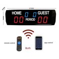 thumbnail image 1 of Affichage de Tableau d'Affichage LED Sans Fil, Table, Comptoir Futsal, Basketball, Électrique, 7 Segments, 1 of 7