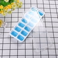 thumbnail image 3 of LSLJS 1 PC Covered Ice Tray Set with 14 Ice Cubes Molds Flexible Rubber Plastic, 3 of 6