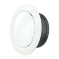 thumbnail image 1 of ABS Tuyere Ceiling Air Supply Mountable HOT AIR Vent Grille Cover Easy Diffuser, 1 of 9