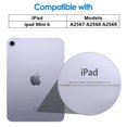 thumbnail image 1 of 2PCS Glass Screen Protector Tablet Case for IPad Air Pro 10th Generation 10.9 11 10.2 Inch 2022 I Pad 10 9 8 7 Gen Mini 6 Cover ipad mini 6, 1 of 6