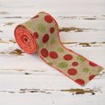thumbnail image 1 of TIMIFIS Polka Dots Christmas Ribbon Christmas Tree Decoration 2.56 Inch Red and Green Ribbons for Crafts Holiday Gift Wrap Christmas Tree Decorations Wreath Bows Wrapping Supplies(4.55m), 1 of 7