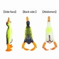 thumbnail image 4 of Double Leg Simulation Road Soft Bait,Artificial Duck Swimming Lure with Rotating Ankle for Sea Bass and Walleye,9.5cm 11.2g Soft Bait, 4 of 9