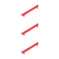 thumbnail image 1 of Shengyu Mountain Bike Chain Protector Plastic Protective Cover Guard Accessory red 3Set, 1 of 6