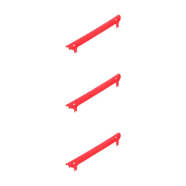 Shengyu Mountain Bike Chain Protector Plastic Protective Cover Guard Accessory red 3Set