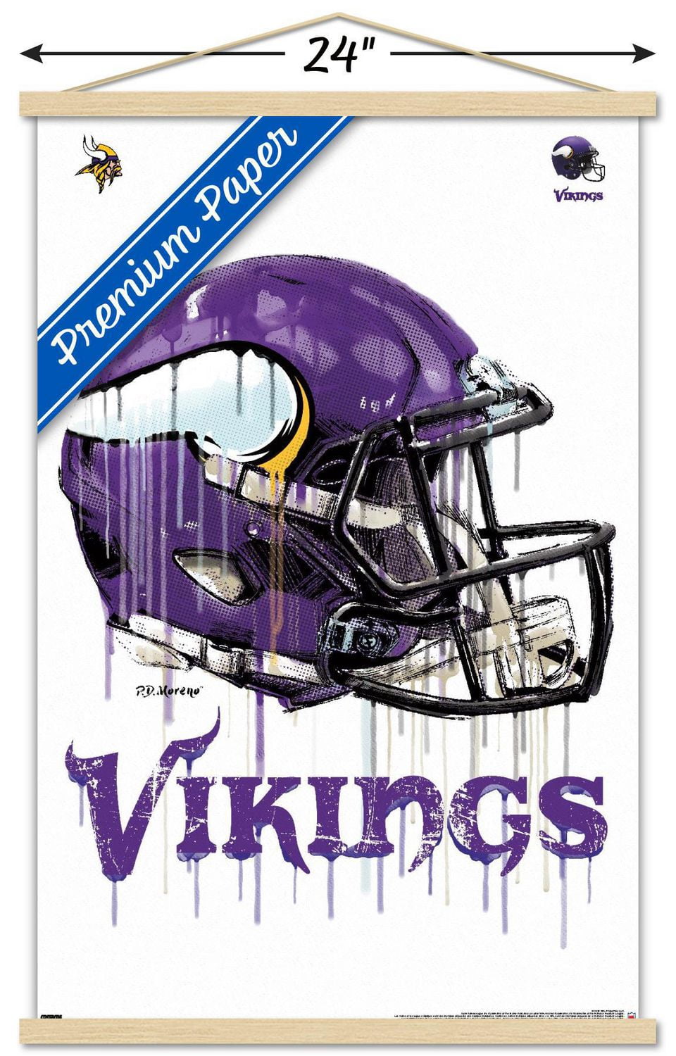 NFL Minnesota Vikings - Casque anti-goutte 20