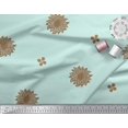 thumbnail image 2 of Soimoi Cotton Poplin Fabric Flower Artistic Print Fabric by The Yard 42 Inch Wide, 2 of 3