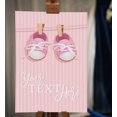 thumbnail image 2 of Darling Souvenir MADE WITH LOVE PersonalizedWelcomeBannerBaby Girl,Custom Text Poster Party CollectionWelcomeSignGreat For Wedding, Birthday, Engagement Party- 18x12, 2 of 5