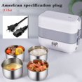 thumbnail image 1 of Electirc Smart Cooker Box Personal Electric Heated Lunch Box for Car Office Work School, 1 of 2