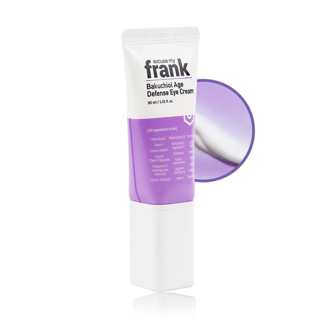 Excuse My Frank Bakuchiol Age-Defense Eye Cream for Aging Skin