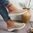thumbnail image 4 of Mepaouo Womens Backless Sneakers Casual Slip on Mule Shoes Arch Support Walking Mesh Slide Sandals, 4 of 8