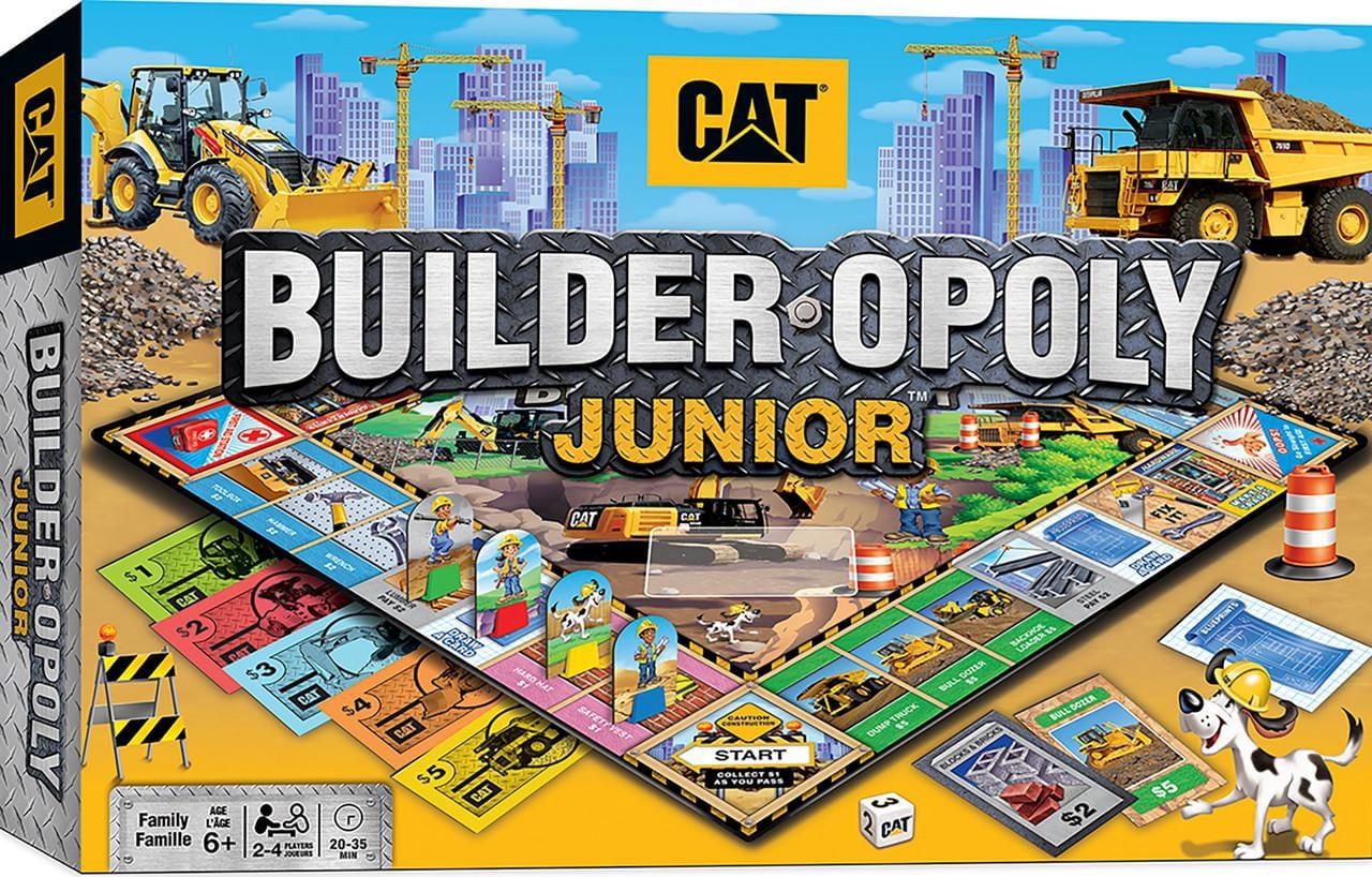 Masterpieces Puzzle Company Caterpillar Opoly Junior Board Game