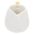 thumbnail image 3 of MasteelfCA 1Pc Ceramic Milk Kettle Practical Sauce Cup Exquisite Milk Cup (White), 3 of 7
