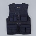 thumbnail image 1 of Mens Summer Outdoor Work Safari Fishing Travel Photo Vest with Pockets, 1 of 21