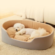 Dvkptbk Dog Bed Medium Size Dogs, Cat Beds for Indoor Cats, Pet Bed for Puppy and Kitty, Washable, Extra Soft, Anti-Slip Bottom