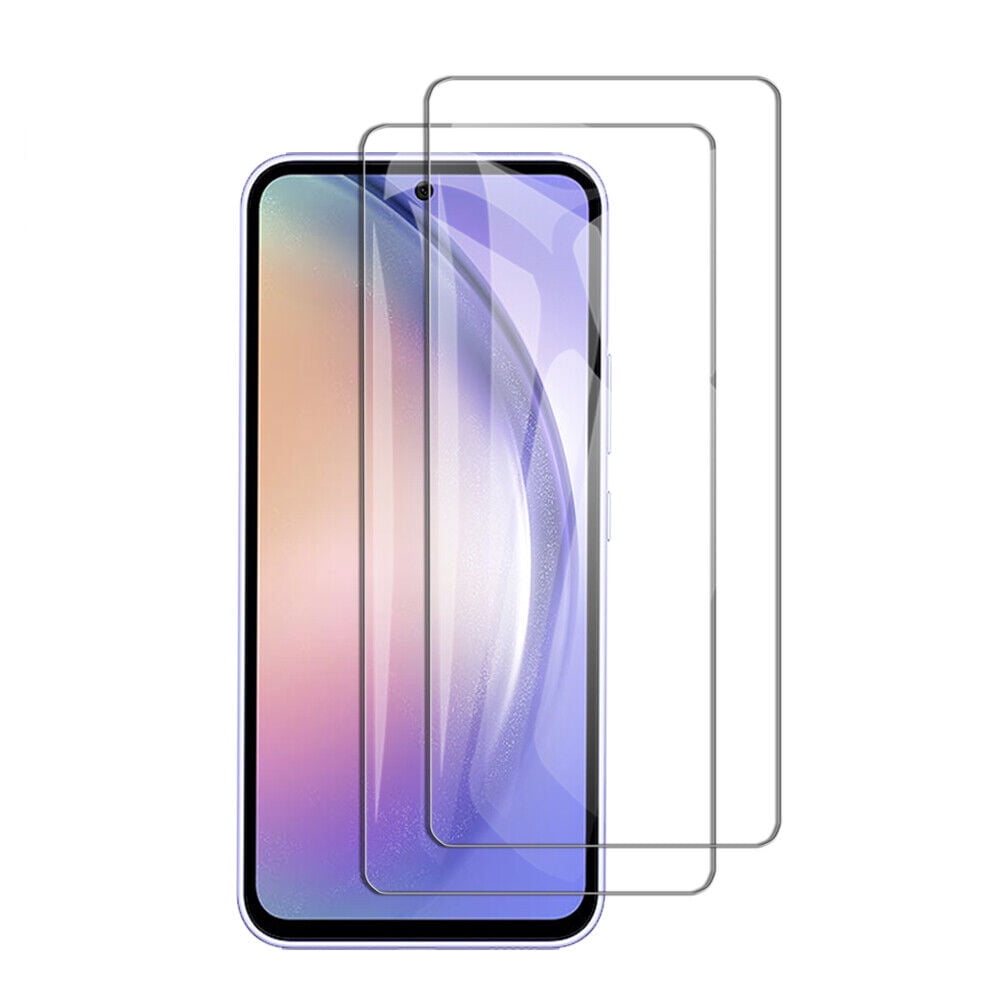 [2 PACK] Samsung Galaxy A34 Screen Protector Tempered Glass Screen Protector Guard - Case Friendly