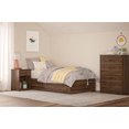 thumbnail image 3 of Ameriwood Home Twin Platform Bed with Drawers, Ivory Oak, 3 of 9