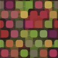 thumbnail image 1 of Ahgly Company Machine Washable Indoor Square Transitional Saffron Red Area Rugs, 5' Square, 1 of 7