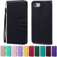 thumbnail image 2 of For iPhone SE 2020 Case Wallet Flip Leather Case For iPhone 7 8 Plus 6 6S XR X XS Max SE 2 3 SE2 SE3 2022 Phone Case Coque Funda 01 iPhone XR, 2 of 6