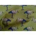 thumbnail image 4 of oneOone Cotton Poplin Fabric Heron Block Printed Fabric 1 Yard 56 Inch Wide, 4 of 4