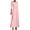 Pink, variant on Off the Shoulder Cocktail Dress for Women Elegant 3/4 Sleeve Belted Waist Wedding Guest Formal Business Evening Party Long Dresses White L