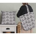 thumbnail image 5 of Soimoi Gray Silk Fabric I Love London Text Print Sewing Fabric Yard 42 Inch Wide, 5 of 5